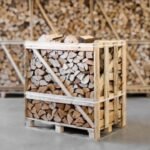 Halbe palette kammergetrocknetes gespalten Birken/Esche Brennholz mischfeuerholz 25cm – Image 2