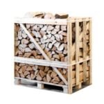Halbe palette kammergetrocknetes gespalten Birken/Esche Brennholz mischfeuerholz 25cm