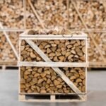 Halbe Palette kammergetrocknetes gespalten Birke Brennholz 25cm – Image 4