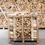 Halbe Palette kammergetrocknetes gespalten Buchen Brennholz 25 cm – Image 5