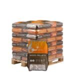 Halbe Palette Giant Flames Holzpellets 35 Säcke x 15 kg (525kg)