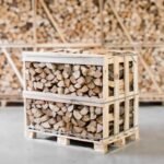 Halbe palette kammergetrocknetes gespalten Hainbuche Brennholz 25cm – Image 2