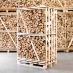 Palette kammergetrocknetes gespalten Buche Brennholz 33cm – Image 2