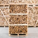 Palette kammergetrocknetes gespalten Eiche Brennholz 25cm – Image 5